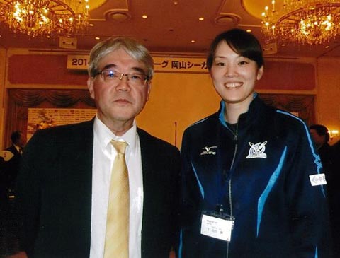 岡山シーガルス山口舞選手